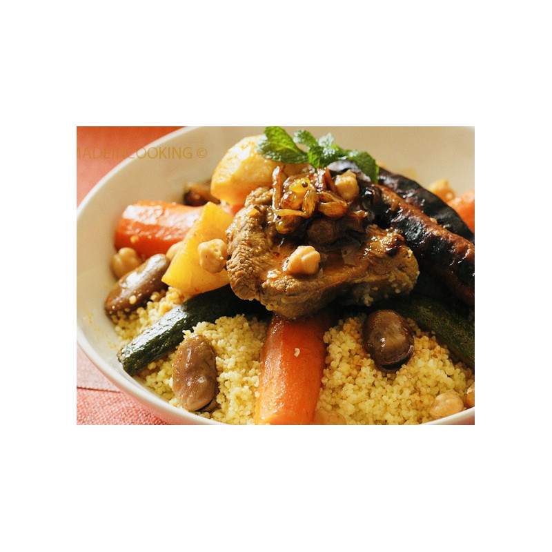 COUSCOUS RAGOÛT D’AGNEAU