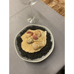 Noix de Saint Jacques cuites en Coquille à la Quiberonnaise