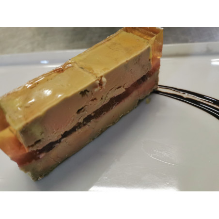 Foie gras de canard à la rhubarbe